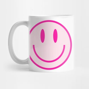 Smiley Face Pink Mug